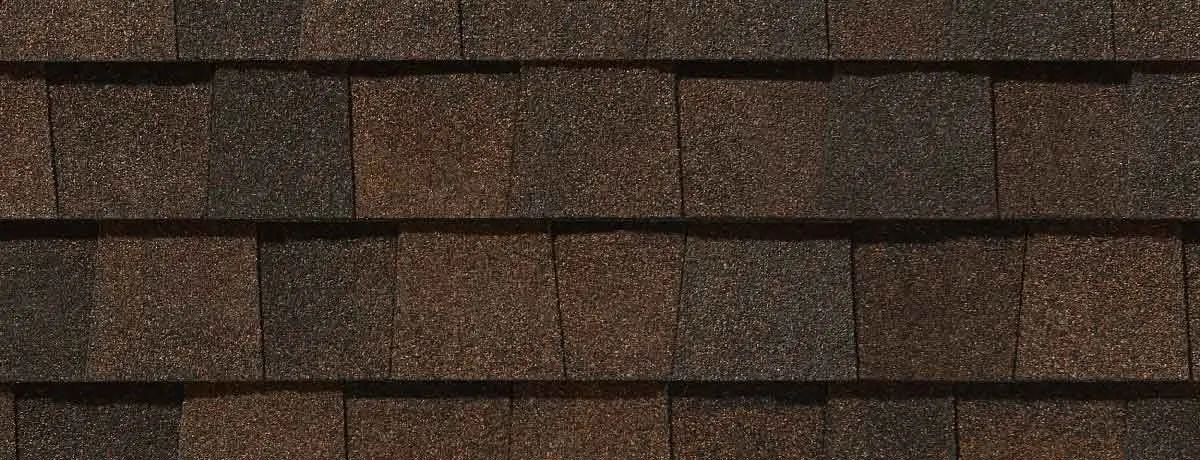 Burnt Sienna shingle swatch