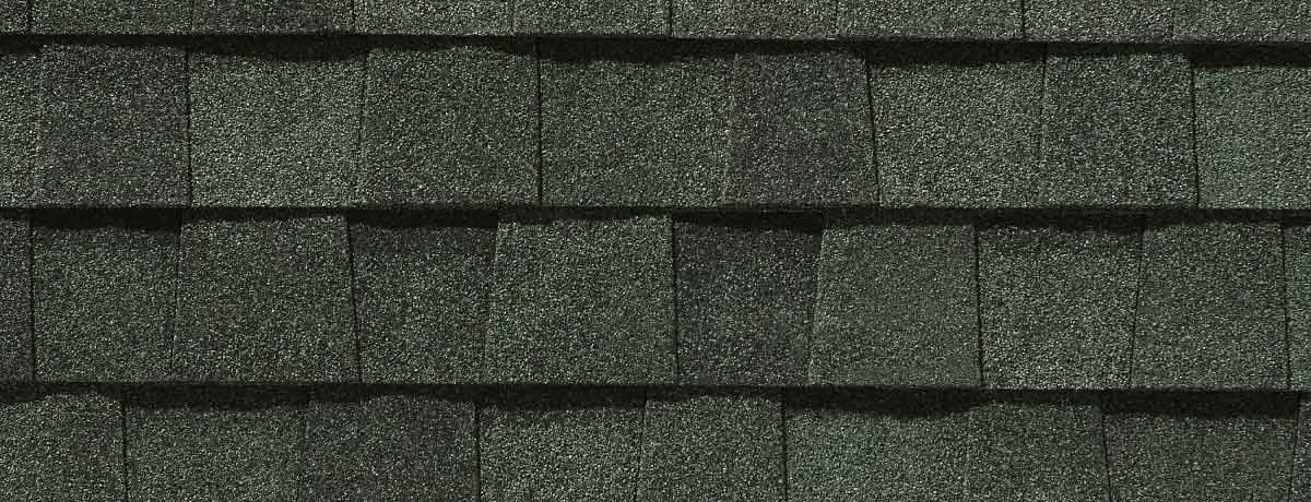 HunterGreen shingle swatch