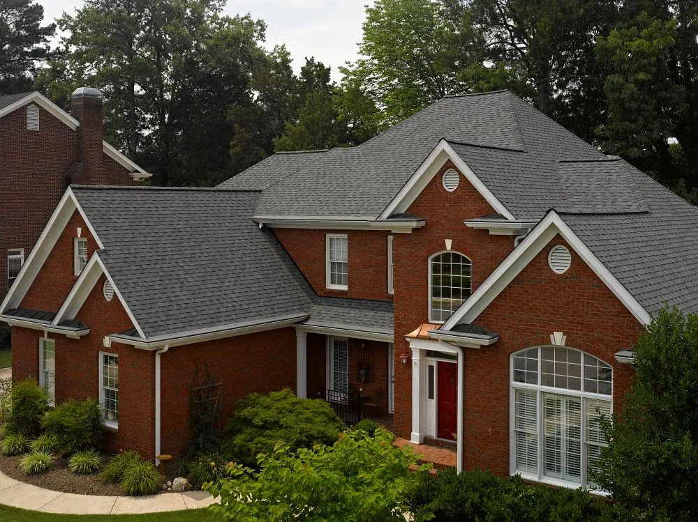 Colonial Slate on a home