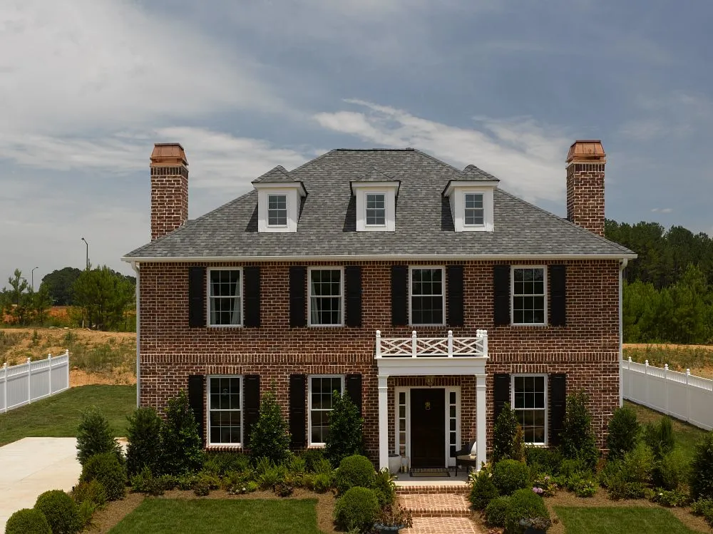 MaxDef Georgetown Gray on a home