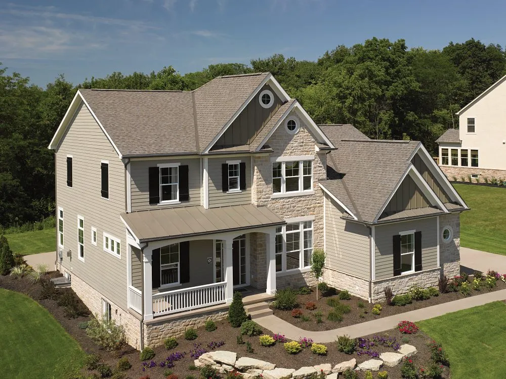 Mojave Tan on a home