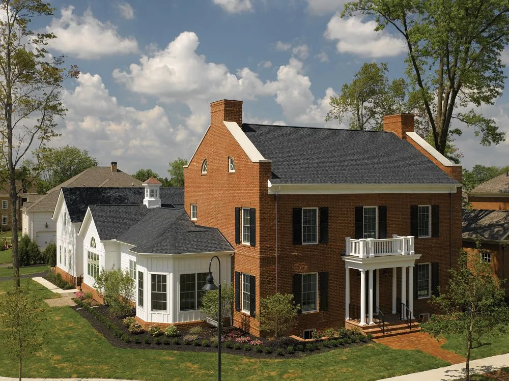 Max Def Moire Black on a home