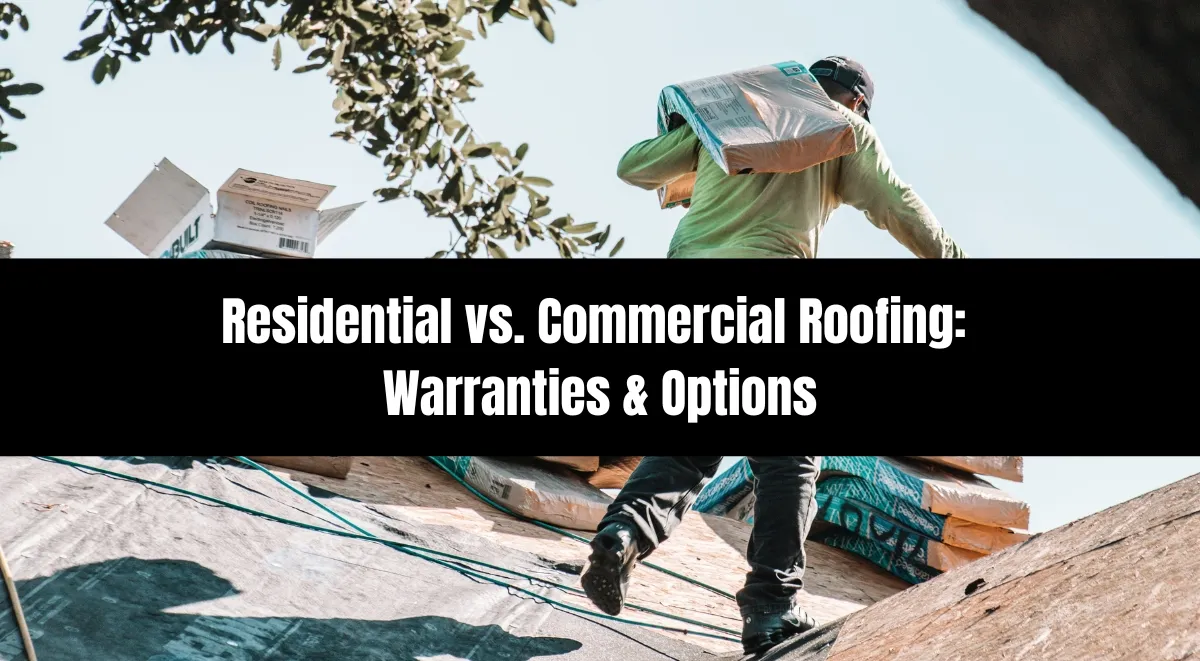 Roofer carrying shingle bundle on residential roof during installation in St. Louis, MO