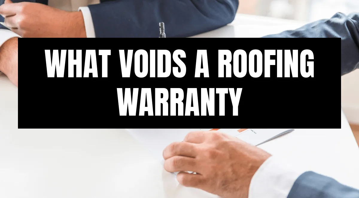 Two businessmen signing a roofing warranty contract at a white table in St. Louis, MO